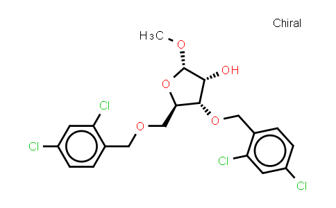 1-甲基-3,5-二-O-(2,4-二氯苄基)-alpha-D-呋喃核糖