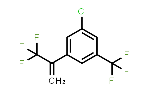 1-Chloro-3-(trifluoromethyl)-5-(3,3,3-trifluoroprop-1-en-2-yl)benzene