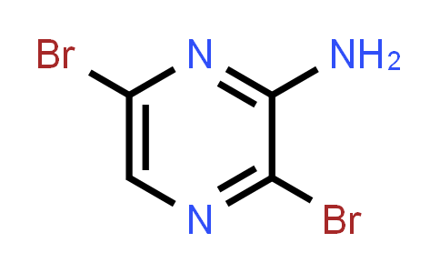 3,6-Dibromopyrazine-2-amine