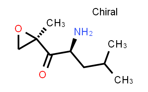 (S)-2-Amino-4-methyl-1-((R)-2-methyloxiran-2-yl)pentan-1-one