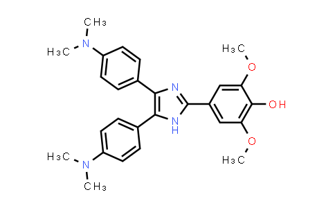 Phenol, 4-[4,5-bis[4-(dimethylamino)phenyl]-1H-imidazol-2-yl]-2,6-dimethoxy-