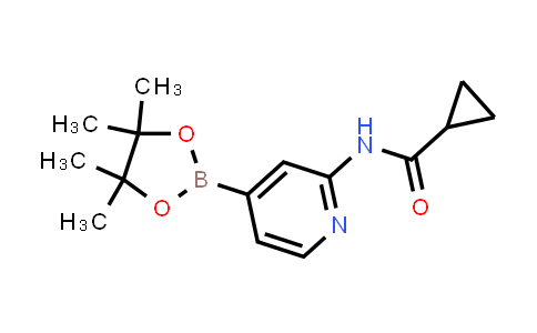 N-(4-(4,4,5,5-Tetramethyl-1,3,2-dioxaborolan-2-YL)pyridin-2-YL)cyclopropanecarboxamide