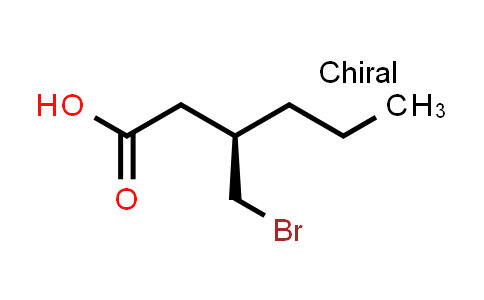 (R)-3-(bromomethyl)hexanoic acid