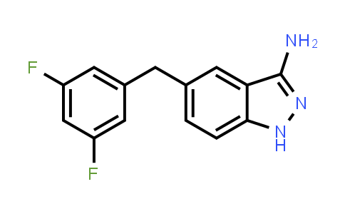 5-(3,5-Difluorobenzyl)-1H-indazol-3-amine