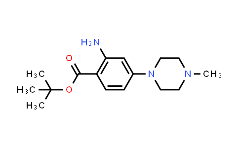 Tert-butyl 2-amino-4-(4-methylpiperazin-1-yl)benzoate