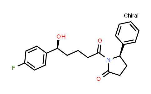 (5R)-1-[(5S)-5-(4-Fluorophenyl)-5-hydroxy-1-oxopentyl]-5-phenyl-2-pyrrolidinone