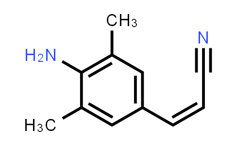 (2Z)-3-(4-Amino-3,5-dimethylphenyl)-2-propenenitrile