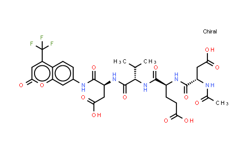 Ac-Asp-Glu-Val-Asp-7-氨基-4-三氟甲基香豆素