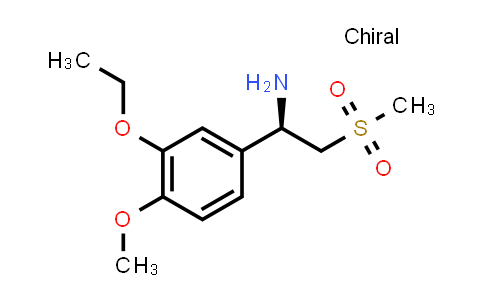 (R)-1-(3-Ethoxy-4-Methoxyphenyl)-2-(Methylsulfonyl)ethylaMine