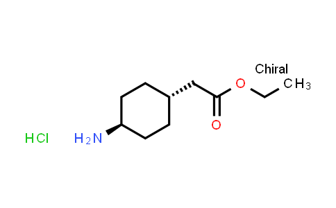 Ethyl trans-2-(4-aminocyclohexyl)acetate hydrochloride