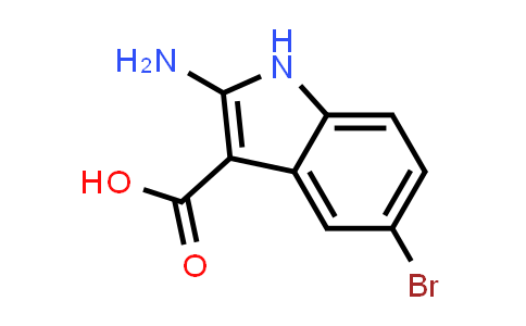 2-Amino-5-bromo-1H-indole-3-carboxylic acid