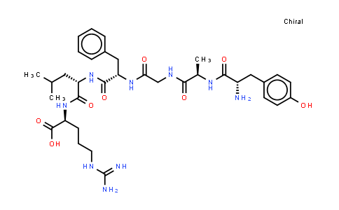 L-酪氨酰-D-丙氨酰甘氨酰-L-苯基丙氨酰-L-己氨酰<