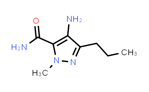 4-Amino-1-methyl-3-propyl-5-pyrazolecarboxamide
