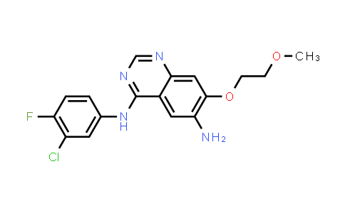 N4-(3-chloro-4-fluorophenyl)-7-(2-methoxyethoxy)quinazoline-4,6-diamine