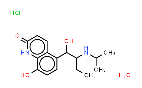 Procaterol hydrochloride hemihydrate