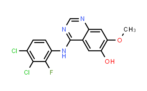 4-(3,4-dichloro-2-fluorophenylamino)-7-methoxyquinazolin-6-ol