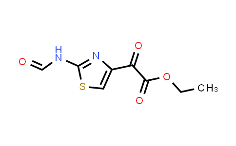 Ethyl 2-(formylamino)-4-thiazoleglyoxylate