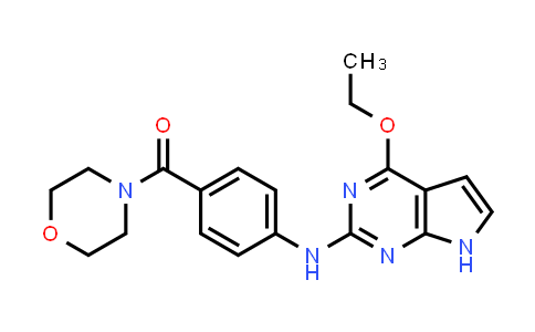 (4-((4-ethoxy-7H-pyrrolo[2,3-d]pyrimidin-2-yl)amino)phenyl)(morpholino)methanone