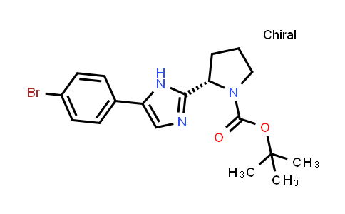 (S)-tert-butyl 2-(5-(4-broMophenyl)-1h-iMidazol-2-yl)pyrrolidine-1-carboxylate