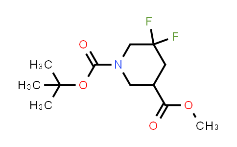 1-Tert-butyl 3-Methyl 5,5-difluoropiperidine-1,3-dicarboxylate