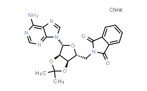 2-(((3aR,4R,6R,6aR)-6-(6-aMino-9H-purin-9-yl)-2,2-diMethyltetrahydrofuro[3,4-d][1,3]dioxol-4-yl)Methyl)isoindoline-1,3-dione