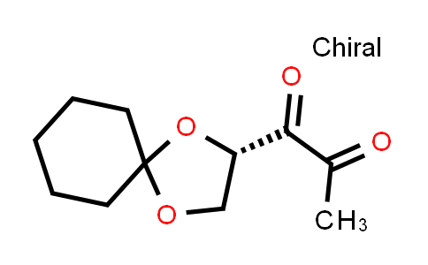 1-(2S)-1,4-Dioxaspiro[4.5]dec-2-yl-1,2-propanedione