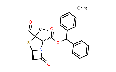 (2S,3R,5R)-benzhydryl 3-formyl-3-methyl-7-oxo-4-thia-1-aza-bicyclo[3.2.0]heptane-2-carboxylate