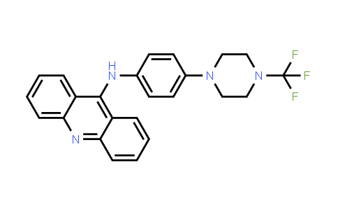 N-(4-(4-(trifluoromethyl)piperazin-1-yl)phenyl)acridin-9-amine