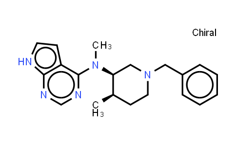 1H-Pyrrolo[2,3-d]pyrimidin-4-amine,N-methyl-N-[(3R,4R)-4-methyl-1-(phenylmethyl)-3-piperidinyl]-