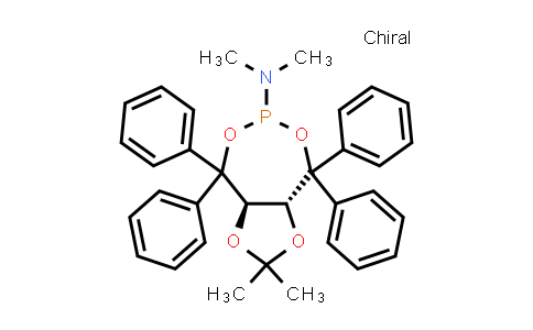 (3aR,8aR)-Tetrahydro-N,N,2,2-tetramethyl-4,4,8,8-tetraphenyl-1,3-dioxolo[4,5-e][1,3,2]dioxaphosphepin-6-amine