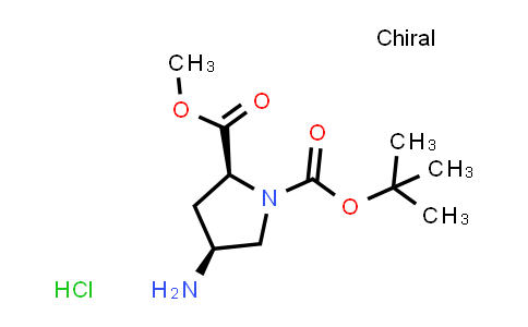(2S,4S)-1-BOC-4-aMino Pyrrolidine-2-carboxylic acid Methylester-HCl