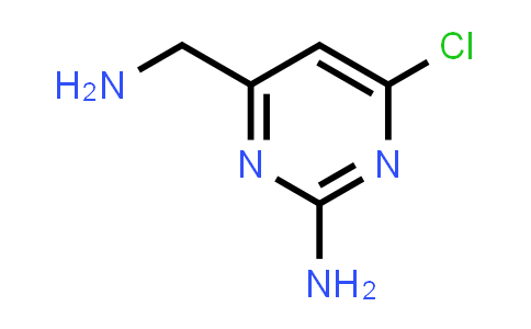 4-(Aminomethyl)-6-chloro-2-pyrimidinamine