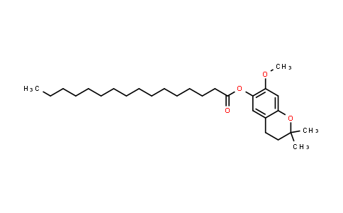 7-methoxy-2,2-dimethylchroman-6-yl palmitate