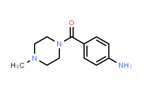 4-[(4-Methyl-1-piperazinyl)carbonyl]aniline