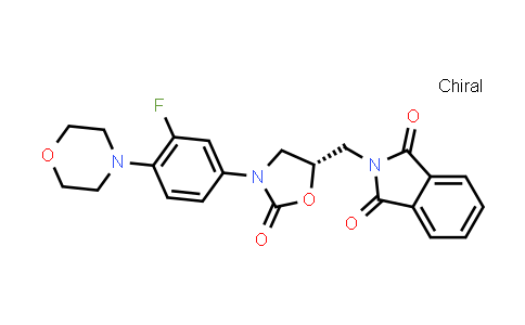 (S)-N-[[3-[3-Fluoro-4-(4-morpholinyl)phenyl]-2-oxo-5-oxazolidinyl]methyl]phthalimide