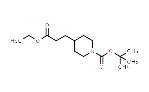 tert-Butyl 4-(3-ethoxy-3-oxopropyl)piperidine-1-carboxylate