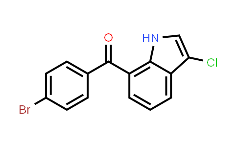 7-(4-bromobenzoyl)-3-chloro-1H-indole