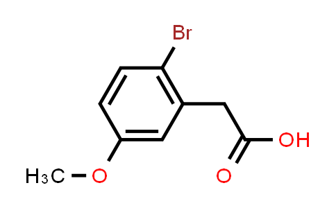 2-(2-bromo-5-methoxyphenyl)acetic acid