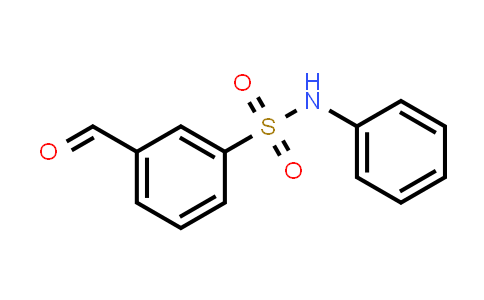 BenzenesulfonaMide, 3-forMyl-N-phenyl-