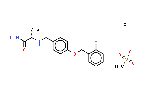 Ralfinamide mesylate