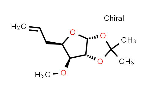 (3aR,5R,6S,6aR)-5-allyl-6-methoxy-2,2-dimethyltetrahydrofuro[2,3-d][1,3]dioxole