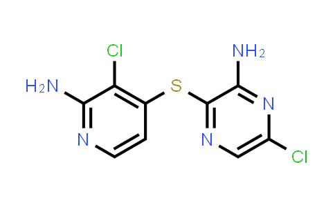 3-((2-amino-3-chloropyridin-4-yl)thio)-6-chloropyrazin-2-amine