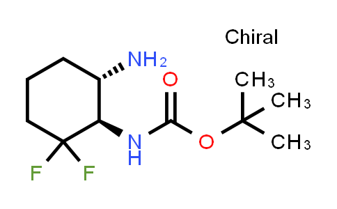 Tert-butyl [(1R,2S)-2-amino-6,6-difluorocyclohexyl]carbamate