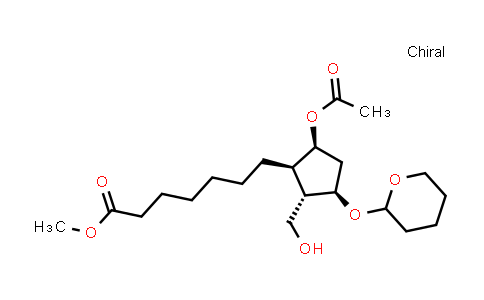 Methyl 7-((1R,2S,3R,5S)-5-acetoxy-2-(hydroxymethyl)-3-((tetrahydro-2H-pyran-2-yl)oxy)cyclopentyl)heptanoate