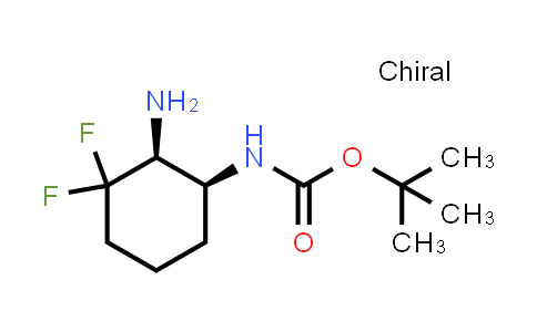 Tert-butyl (1S,2S)-2-amino-3,3-difluorocyclohexylcarbamate