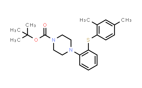 4-[2-(2,4-DiMethylphenylsulfanyl)phenyl]piperazine-1-carboxylic acid tert-butyl ester