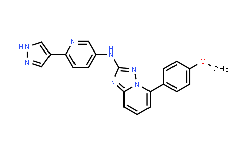 N-(6-(1H-pyrazol-4-yl)pyridin-3-yl)-5-(4-methoxyphenyl)-[1,2,4]triazolo[1,5-a]pyridin-2-amine