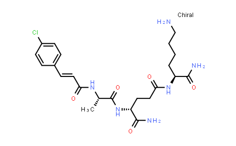 (R)-4-((S)-2-((E)-3-(4-chlorophenyl)acrylaMido)propanaMido)-N1-((S)-1,6-diaMino-1-oxohexan-2-yl)pentanediaMide