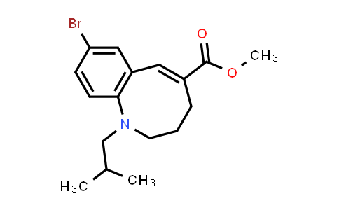 (E)-Methyl 8-bromo-1-isobutyl-1,2,3,4-tetrahydrobenzo[b]azocine-5-carboxylate