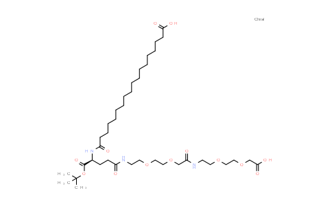 (S)-22-(Tert-butoxycarbonyl)-10,19,24-trioxo-3,6,12,15-tetraoxa-9,18,23-triazahentetracontane-1,41-dioic acid
